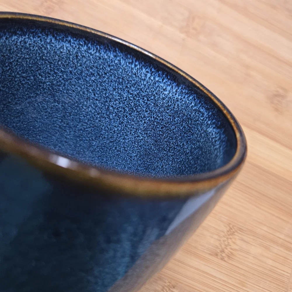IKEA GLADELIG Mug Blue 13 oz Coffee Mug Tea Cup